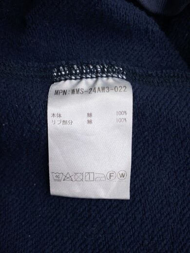 商品画像：パーカー/L/コットン/NVY/プリント/WMS-24AW3-022 4