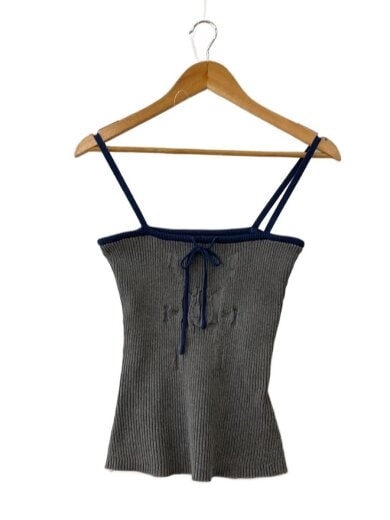 商品画像：Angel99 Rib Knit Cami/キャミソール・タンクトップ/L/コットン/GRY// 1