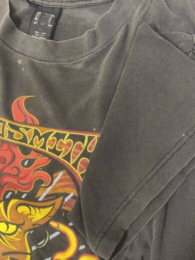 商品画像：AEROSMITH 1997 NINE LIVES/Tシャツ/XL/コットン/BLK/プリント 7