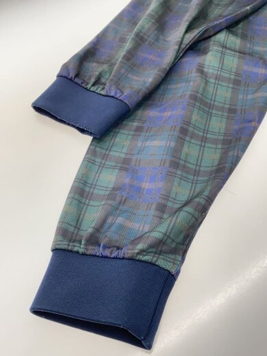 商品画像：×UMBRO/Game Shirt/L/ポリエステル/GRN/チェック/SD23F-CT09 6