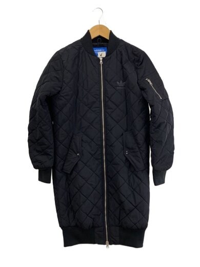 商品画像：LONG BOMBER/ジャケット/M/ポリエステル/BLK/BS5064 1