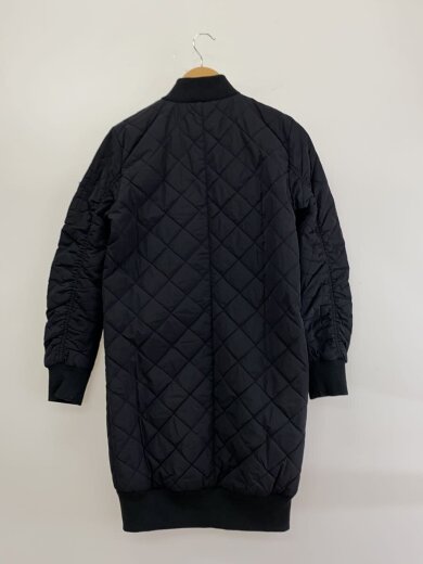 商品画像：LONG BOMBER/ジャケット/M/ポリエステル/BLK/BS5064 2