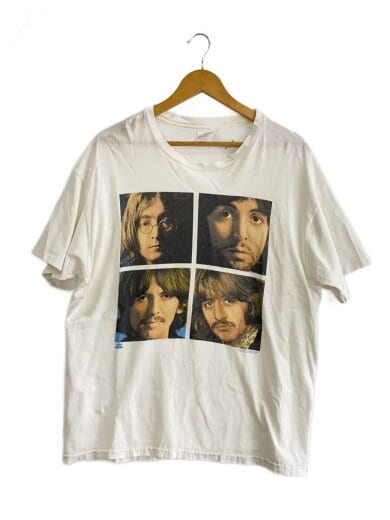 商品画像：90s/THE BEATLES MEMBER PHOTO TEE/Tシャツ/XL/コットン/WHT/プリント// 1