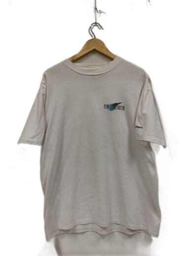 商品画像：90s FF7 Final Fantasy CLOUD/Tシャツ/XL/コットン/WHT/プリント// 1