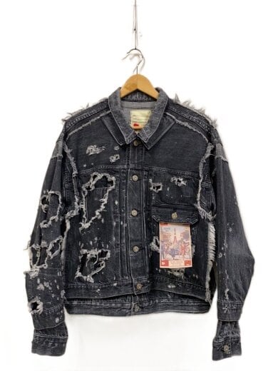 商品画像：Re:Layer Denim Jacket/M/コットン/GRY/JK-SV-NGA-1007 1