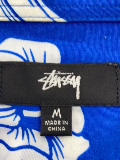 商品画像：Hawaiian Short-Sleeve Shirt/M/レーヨン/BLU/総柄// 3