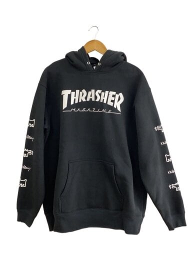商品画像：Hoodie/パーカー/XL/コットン/BLK 1