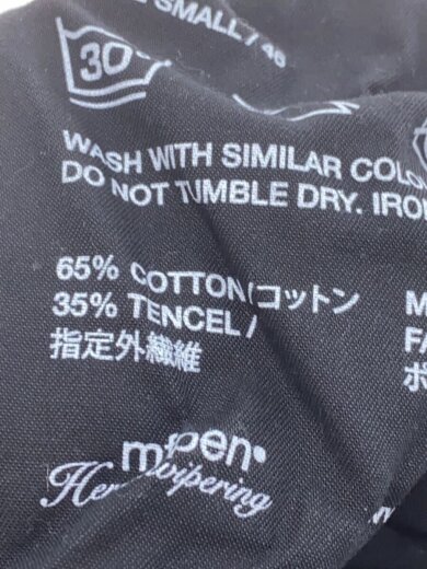 商品画像：イージーパンツ/ボトム/S/コットン/BLK/無地 6