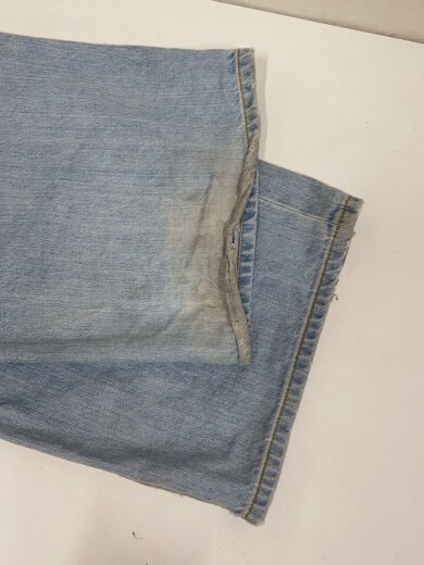 商品画像：Wide Leg Jeans With Buckle/M/コットン/IDG// 8
