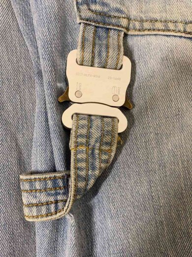 商品画像：Wide Leg Jeans With Buckle/M/コットン/IDG// 9