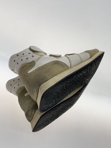 商品画像：パイロットシューズ/ジャーマントレーナー/ハイカットスニーカー/--/WHT/レザー 4