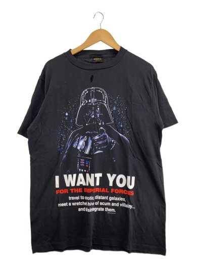 商品画像：STAR WARS DARTH VADER I WANT YOU/3Tシャツ/L/コットン/BLK// 1