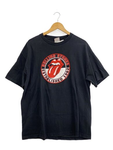 商品画像：00s/ROLLING STONES 2004 LIP & TONGUE/Tシャツ/XL/コットン/BLK// 1