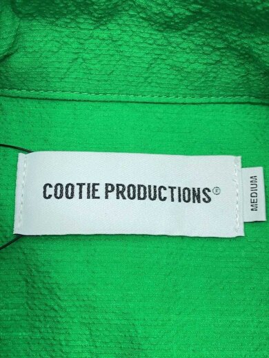 商品画像：Finx Cotton Cordlane Open Collar S/S Shirt/半袖シャツ/M/GRN 3
