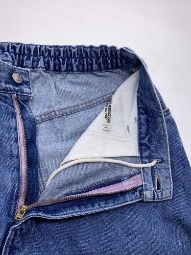 商品画像：5 POCKET BAGGY DENIM EASY SHORTS/L/コットン/IDG 3
