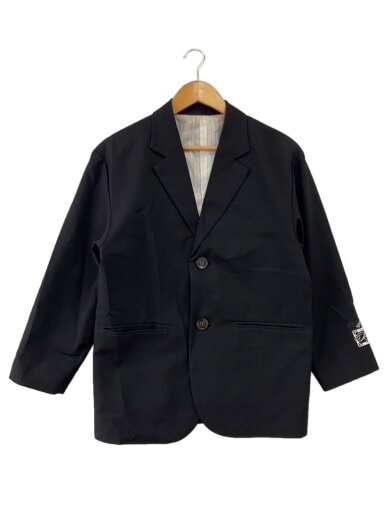 商品画像：FACE LABEL TAILORED JACKET/S/ポリエステル/BLK/無地/105261021005// 1