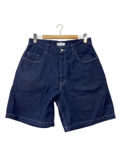 商品画像：Denim Shorts/ショートパンツ/M/コットン/NVY/無地// 1