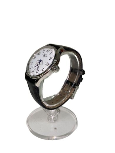商品画像：STANDARDTIME/自動巻腕時計/アナログ/レザー/WHT/BLK/SS/NM3888D// 3
