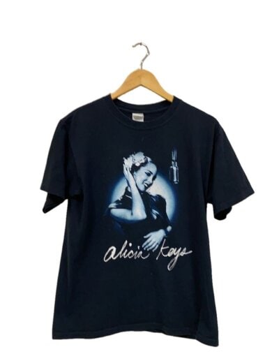 商品画像：ALICIA KEYS 2005 DIARY TOUR/Tシャツ/M/コットン/BLK 1