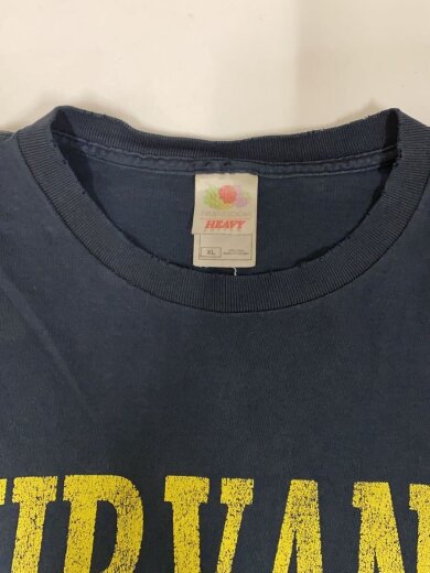 商品画像：00s/NIRVANA SMILE/Tシャツ/XL/コットン/BLK 9