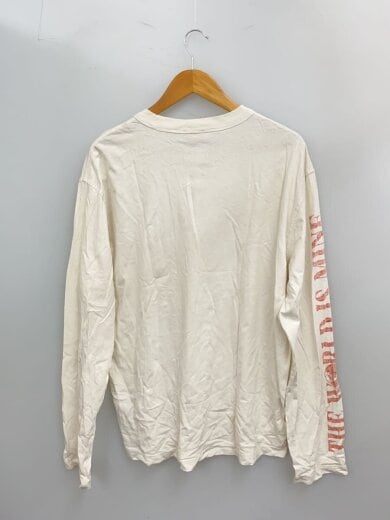 商品画像：長袖Tシャツ/L/コットン/WHT/T-CRANE-LS-L5 2