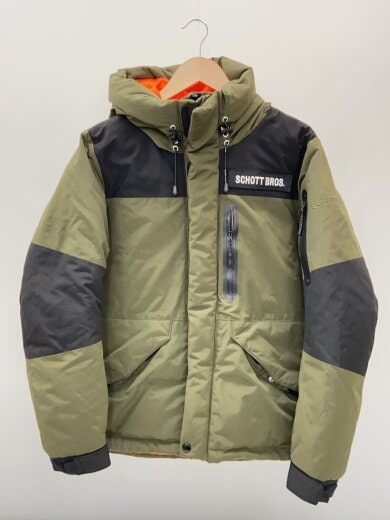 商品画像：ダウンジャケット/S/ポリエステル/GRN/無地/3182011 1