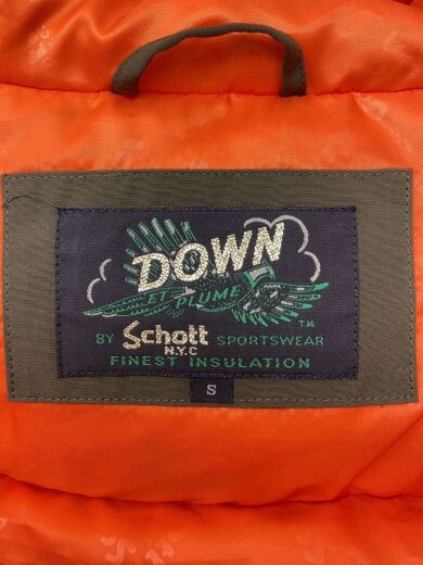 商品画像：ダウンジャケット/S/ポリエステル/GRN/無地/3182011 3