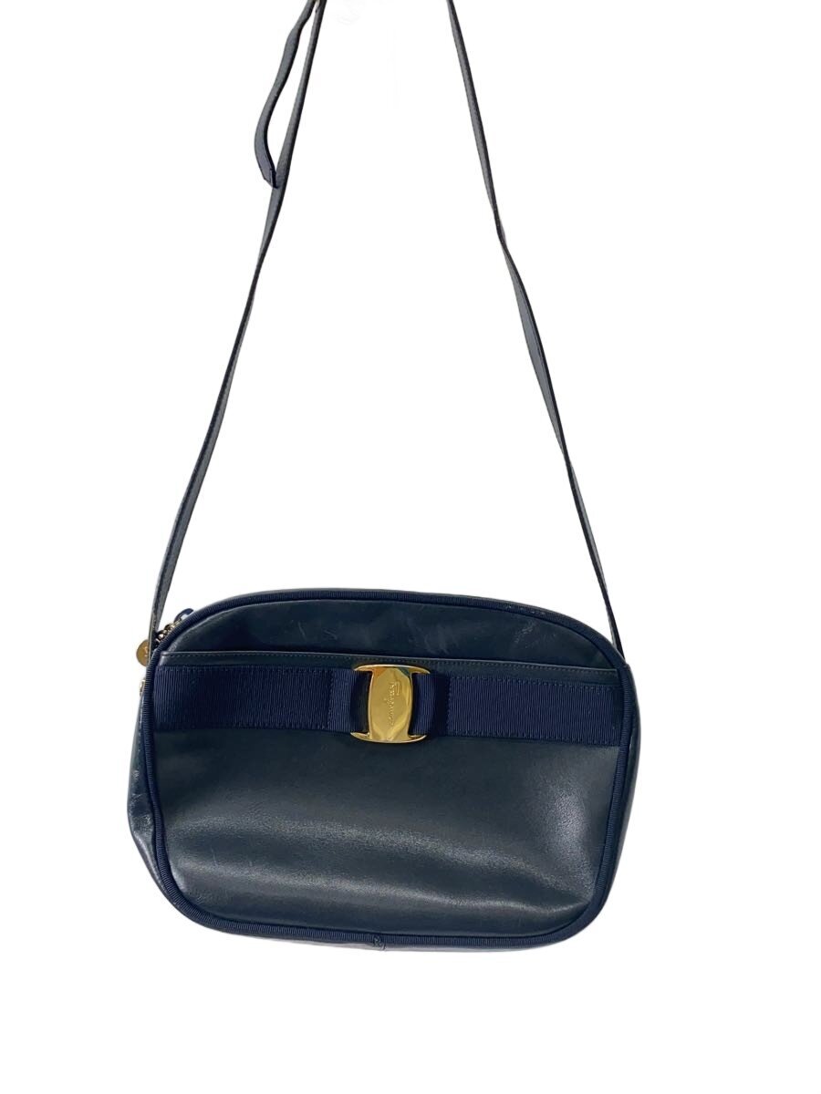 Salvatore Ferragamo / ショルダーバッグ/--/NVY/無地
