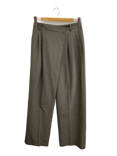 商品画像：ストレートパンツ/M/ポリエステル/GRY/無地/1614-126-6494 1