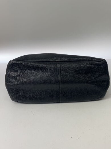 商品画像：トートバッグ/レザー/BLK/ハンドル部分劣化 4