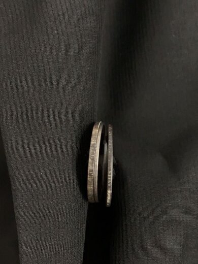 商品画像：コート/3/シルク/BLK/無地/IM83FA501// 7