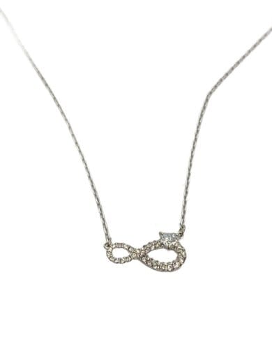 商品画像：ネックレス/--/スワロフスキー/SLV/トップ有/レディース 1