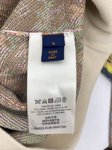 商品画像：パーカー/S/コットン/WHT/総柄/RM222 ZLW 4