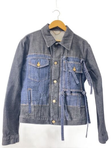 商品画像：Gジャン/44/デニム/IDG/無地/RM222V NS9 1