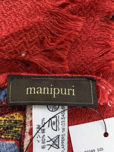 商品画像：マフラー/ウール/RED/レディース 2