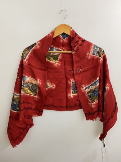 商品画像：マフラー/ウール/RED/レディース 4