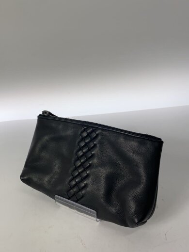 商品画像：ポーチ/レザー/BLK/無地/200710 2