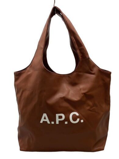 商品画像：トートバッグ/フェイクレザー/BRW 1