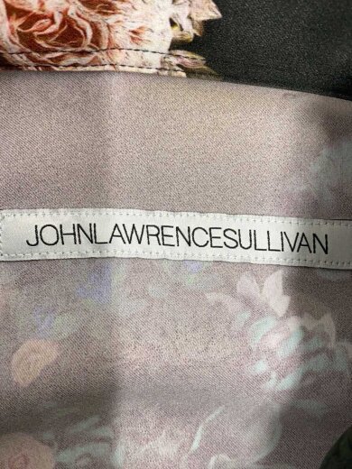 商品画像：長袖シャツ/44/ポリエステル/BLK/花柄/3B003-0218-22 3