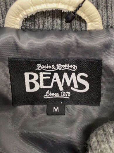 商品画像：スタジャン/M/ウール/GRY/無地/11-18-1159-202 3