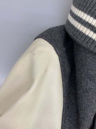 商品画像：スタジャン/M/ウール/GRY/無地/11-18-1159-202 6