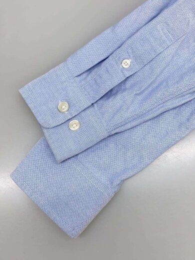 商品画像：長袖シャツ/S/コットン/BLU/無地 5