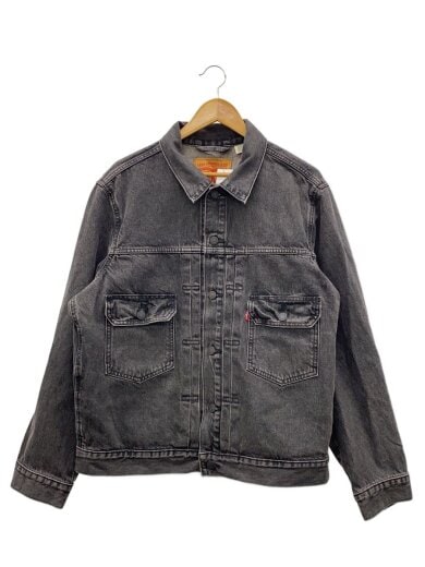 商品画像：Gジャン/L/デニム/BLK/無地/PC9-A7632-0002 1