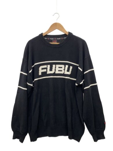 商品画像：ニット・セーター(厚手)/XL/アクリル/BLK/FAM-41712// 1