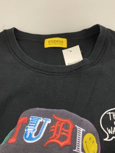 商品画像：STUDIO33/Tシャツ/--/コットン/BLK/cap tower T// 5