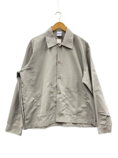 商品画像：長袖シャツ/XL/ポリエステル/GRY 1