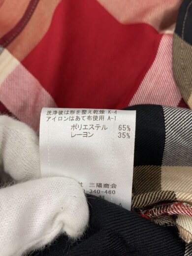 商品画像：長袖シャツ/36/ポリエステル/RED/チェック/55M07-823-16// 5