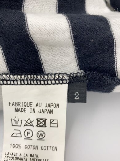 商品画像：カットソー/--/コットン/WHT/ストライプ/YG-T90-565// 4