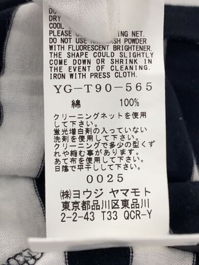 商品画像：カットソー/--/コットン/WHT/ストライプ/YG-T90-565// 5