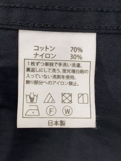 商品画像：コート/--/コットン/BLK/無地// 5
